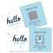 Big Dot of Happiness Hello Little One - Blue and Silver - Boy Baby Shower Game Scratch Off Cards - 22 Count